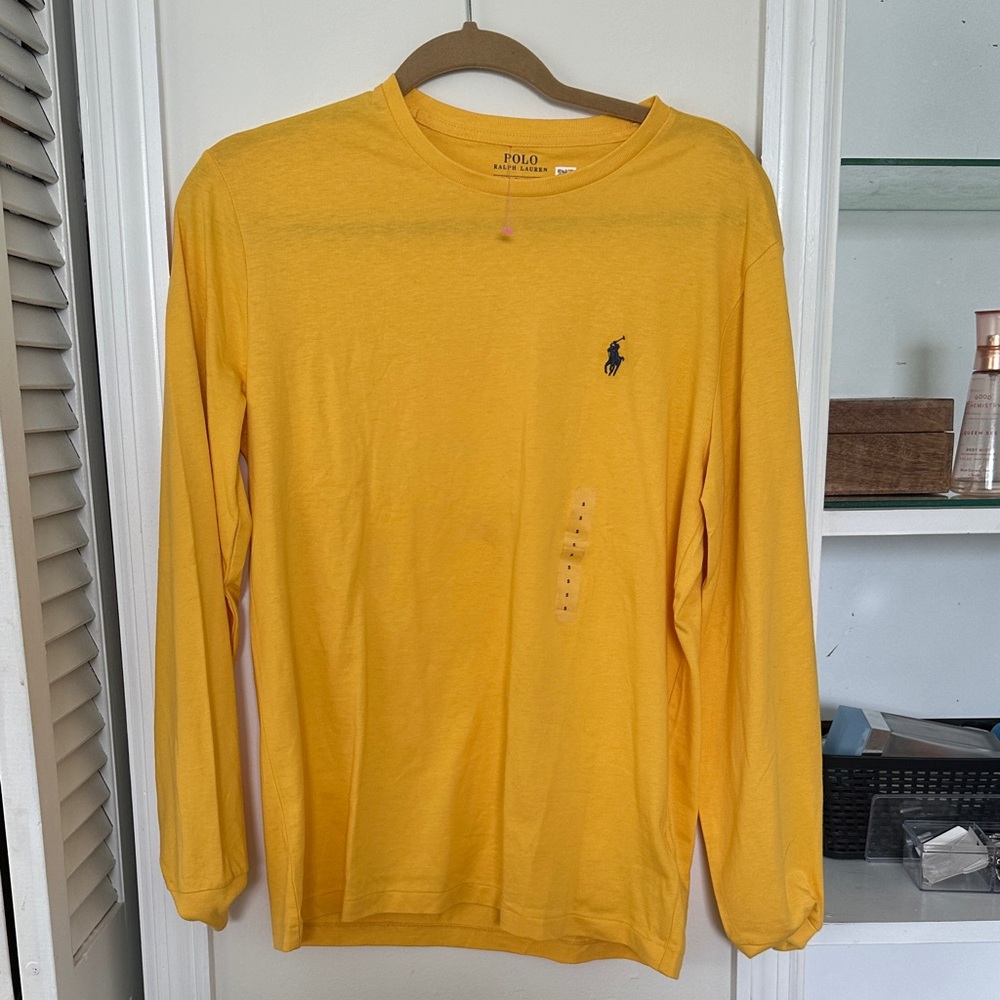 Polo by Ralph Lauren Yellow Long Sleeve Tee